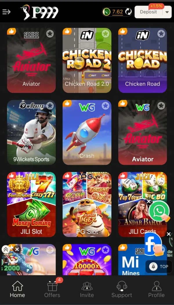 Popular Games in P999 – Fortune Tiger, Slots, and Card Games Collection